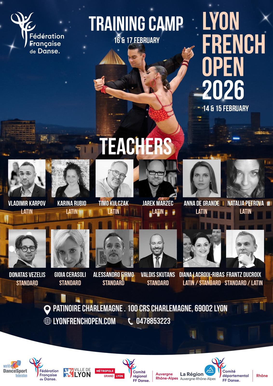 Lyon French Open 2026 – Training Camp